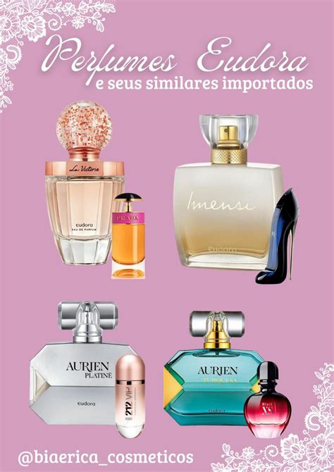 perfumes eudora similares aos importados